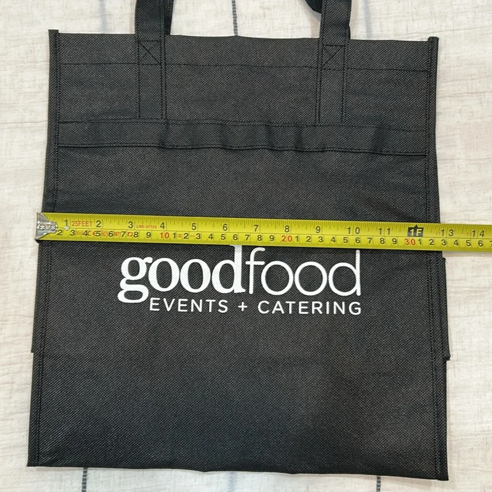 good food events and catering Logo Canvas Tote Bag